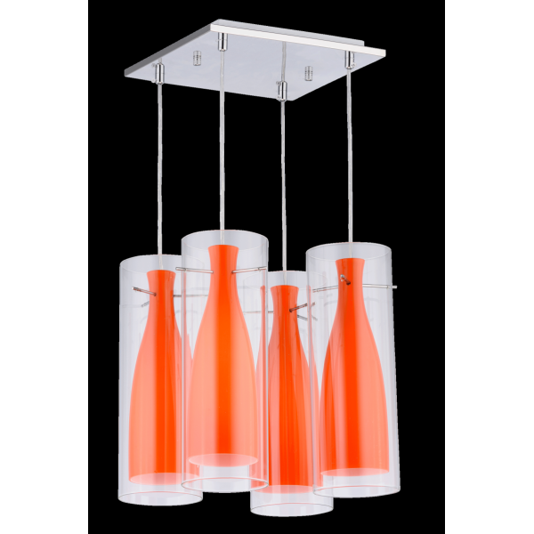 5066/4 ORANGE (1) Люстра