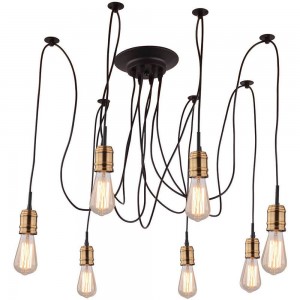 Подвесная люстра Arte Lamp Mazzetto A4290SP-7BK