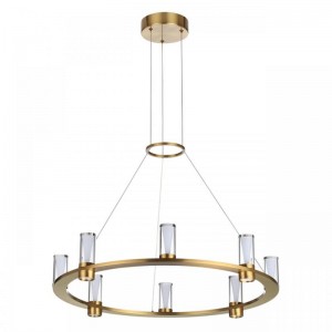 7144/55L HIGHTECH ODL26 Подвесной светильник  античная бронза/акрилл/металл IP20 LED 45W 4260Лм 3000K 180° 220V DEFANCE