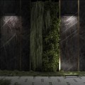 Уличный настенный светодиодный светильник Odeon Light Nature Graze 7040/14WL