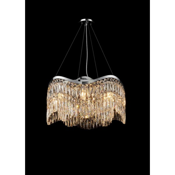 NW077-ф600*H320 CHROME (1) Люстра NW