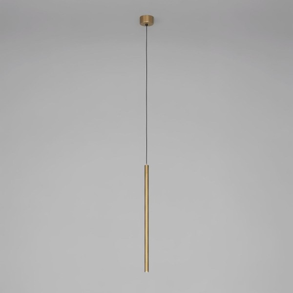 Подвесной светодиодный светильник Elektrostandard Flinn 50263 LED 4W 4000К латунь a072222