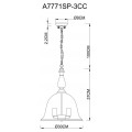 Подвесная люстра Arte Lamp Bell A7771SP-3CC