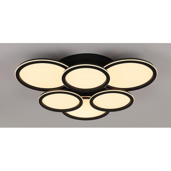 9301/3+3M BK (1) Люстра (RL)