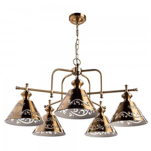 Подвесная люстра Arte Lamp Kensington A1511LM-5PB Подвесная люстра Arte Lamp Kensington A1511LM-5PB