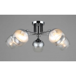 3787/5 CH+BK (2) Люстра (RL)