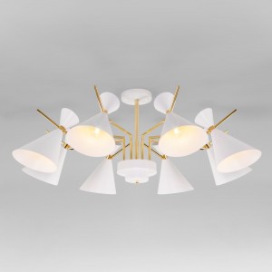 Потолочная люстра в стиле лофт Smart 70114/8 белый Smart