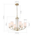 Подвесная люстра ST Luce Opalus SL1403.303.06