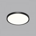 7660/24L MITRA LED SN 087 Светильник пластик/белый/черный LED 24Вт 3000/4000K D300 IP40 ALFA BLACK