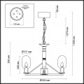 Подвесная люстра Odeon Light Grif 4700/6