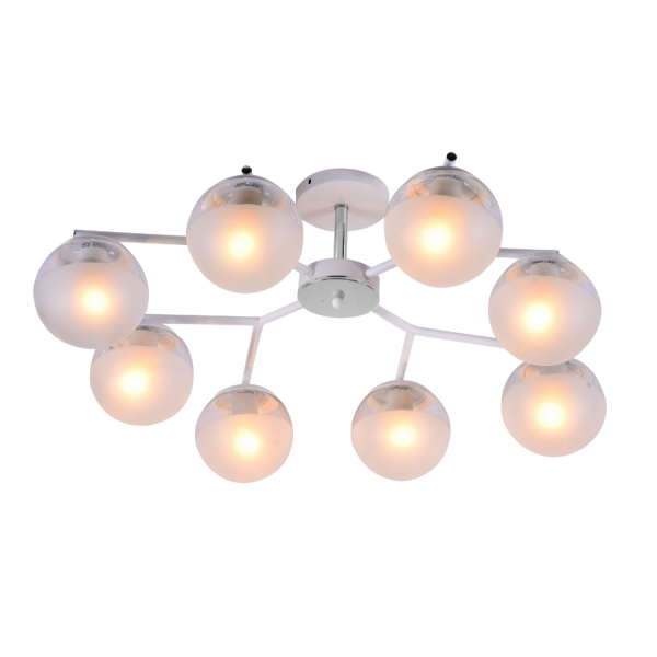 Светильник Mirastyle MH-10142/8 WH+CR