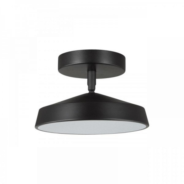 7656/12L MITRA LED SN 083 Светильник пластик/белый/черный LED 12Вт 4000K D200 IP20 MIRA BLACK