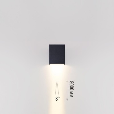 Уличный настенный светильник Odeon Light Arrow Nature 7188/5WL