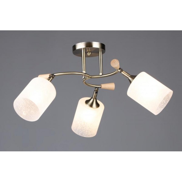 6405/3 AB+WOOD (4) Люстра (RL)