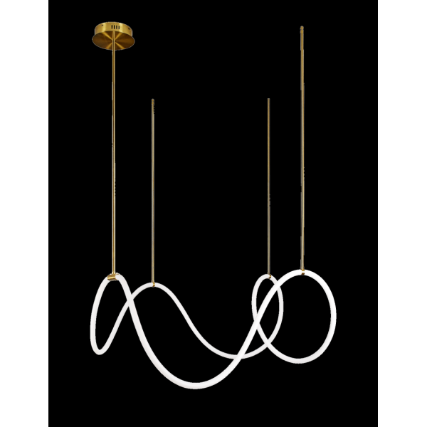 KT876-DW-110 BRASS (1) Люстра (NW)