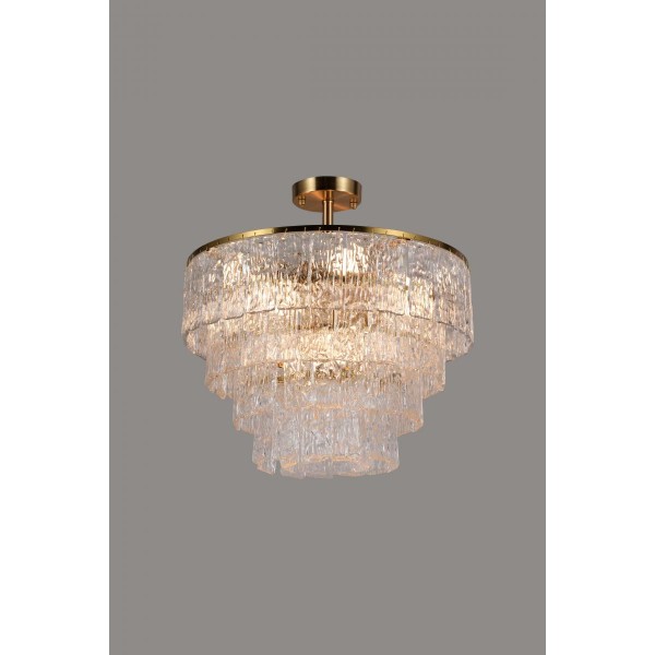 5011/10LT BRASS+CLEAR LIGHT (1) Люстра NW