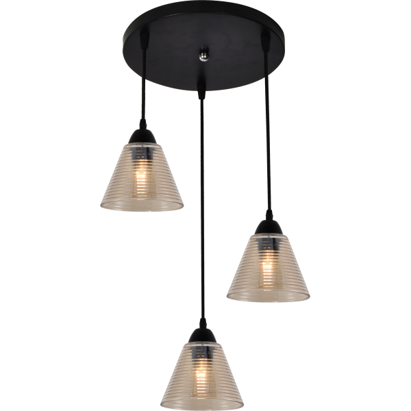 Светильник Mirastyle MH-3188/3 BK