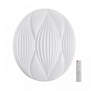 7686/EL PALE SN 204 Светильник пластик/белый LED 70Вт 3000-6000К D480 IP43 пульт ДУ HIMAR