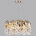 5104/8 CLASSIC ODL26 золотистый/прозрачный металл/стекло Люстра E14 8*40W 220В IP20 COINS