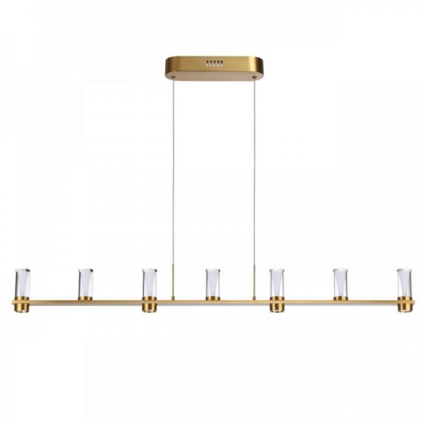 7144/45L HIGHTECH ODL26 Подвесной светильник  античная бронза/акрилл/металл IP20 LED 40W 2470Лм 3000K 180° 220V DEFANCE