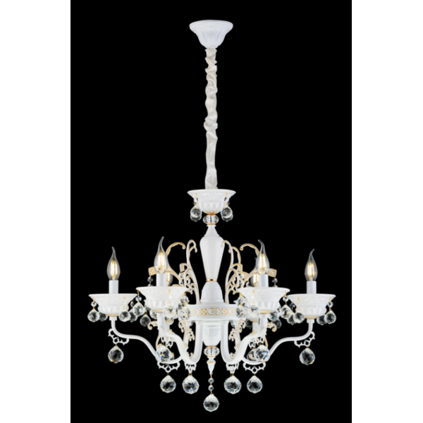 5117/6 WH+GD (1) Люстра NW