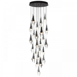 Каскадная светодиодная люстра Odeon Light Exclusive L-Vision Afalina 5442/137L