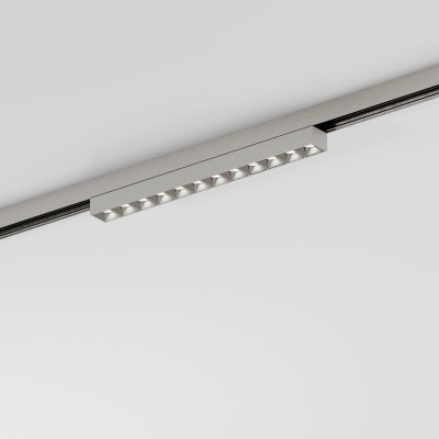 Трековый светильник 10W 4000K никель Elektrostandard 85528/01_система Лайн a072705