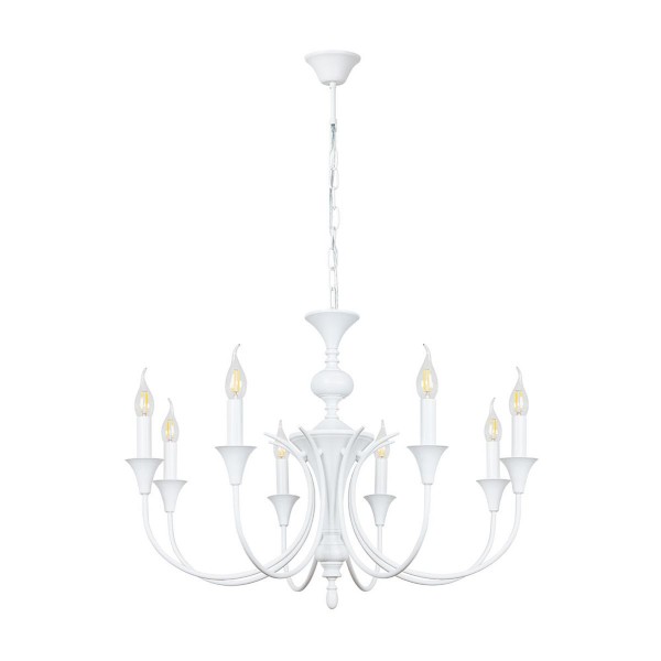 Подвесная люстра Arte Lamp Collinetta A4094LM-8WH