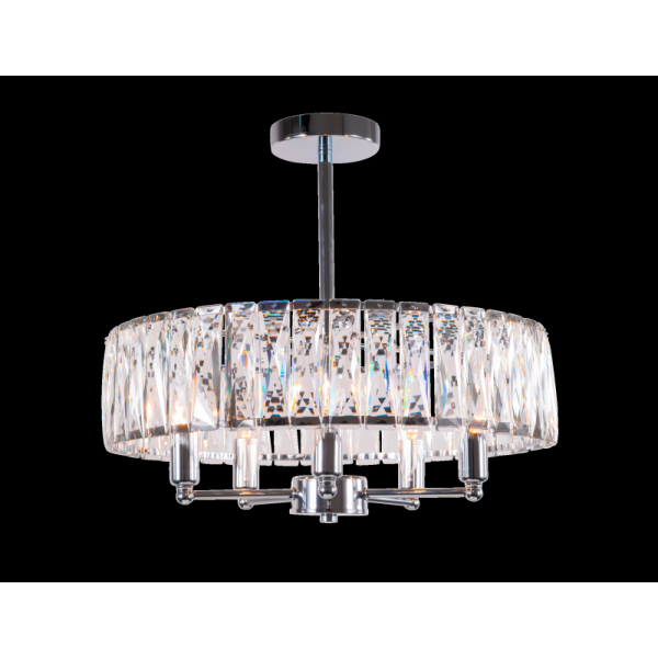 2432R/5A CHR+CL (1) Люстра NW #