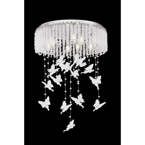 5646R/9A CHROME+CLEAR (1) Люстра NW