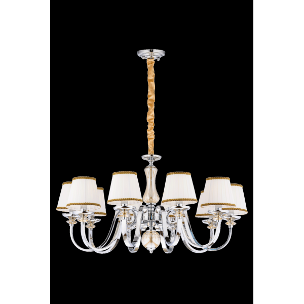 5360R/10 CHR (1) Люстра (NW)