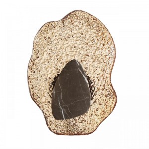 5461/12WLA L-VISION ODL_EX26 черный/янтарный/коричневый/металл/стекло/мрамор Настенный светильник LED x 12W 3000K CORALLA