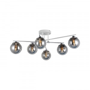 Потолочный светильник Mirastyle MD-16113/6 WH+CR