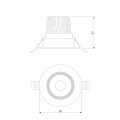 Встраиваемый светодиодный светильник Elektrostandard Even 25094/LED a065459