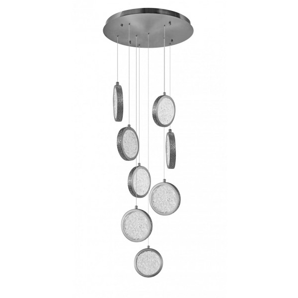 D2061-DW-8 CHROME (1) Люстра NW