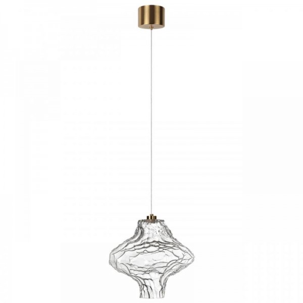 5107/3LA L-VISION  ODL26 антич.бронза/прозрачный металл/стекло Подвес LED x 3W 4000K ORDI