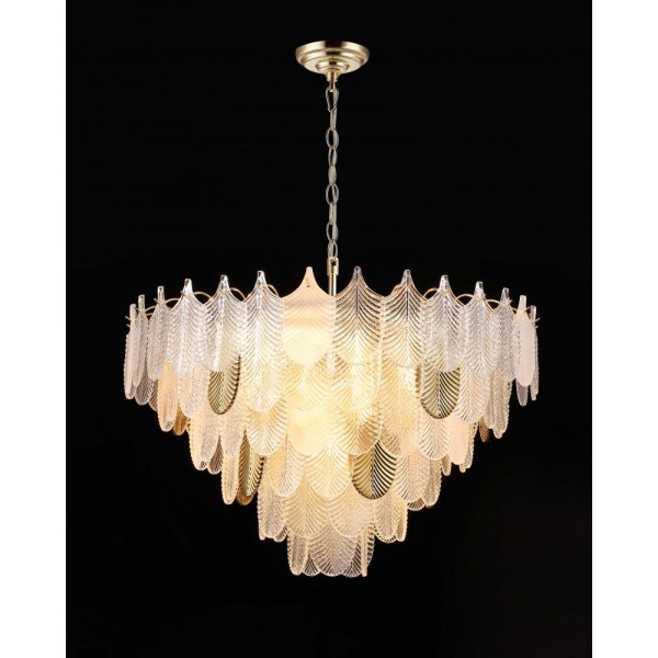 28G-D800 GOLD (1) Люстра (NW) (в 2-х коробках )