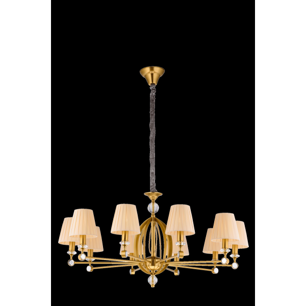 8901/10LT BRASS (1) Люстра (NW)