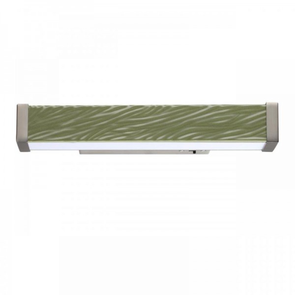 5451/10WLA L-VISION ODL_EX26 зеленый/никель/металл/керамика/акрил Настенный светильник с выкл. LED x 10W 2000К/3000K/4000K/переключ. RIVERA