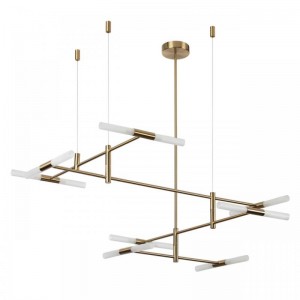 4306/16 HIGHTECH ODL26 Потолочный светильник  бронзовый/акрилл/металл IP20  G9 40W *16 180°  220V SOHO