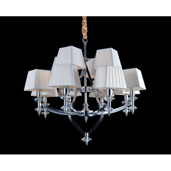 5282R/8+4A CHR (1) Люстра NW