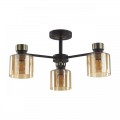 5643/3C COMFI LN23  чёрный, бронза Люстра потолочная E27 3*60W 220V ARLIN