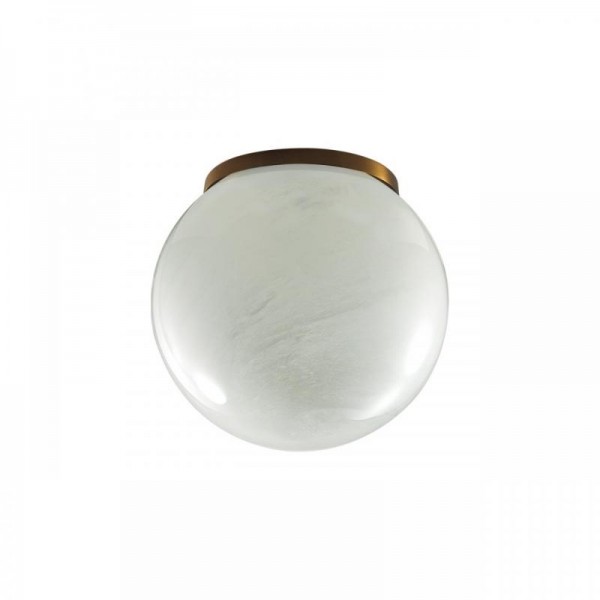 7109/1CA MIDCENT ODL26 Потолочный светильник  бронзовый/белый/стекло/металл IP20 E14 5W  220-240V MAGIA