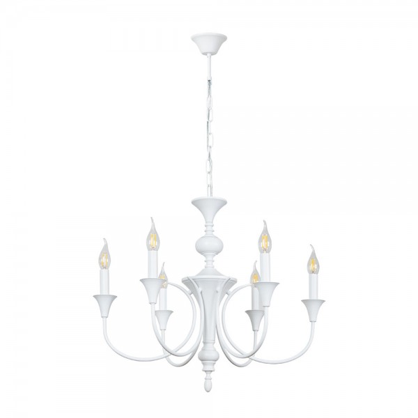 Подвесная люстра Arte Lamp COLLINETTA A4094LM-6WH