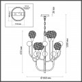 Подвесная люстра Odeon Light Hall Kelli 4785/6