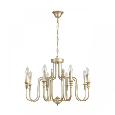 8318/8 CLASSI LN26 шампань/металл Люстра E14 8*40W 220V SUANA