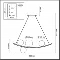 Подвесной светильник Odeon Light Modern Dino 4267/4