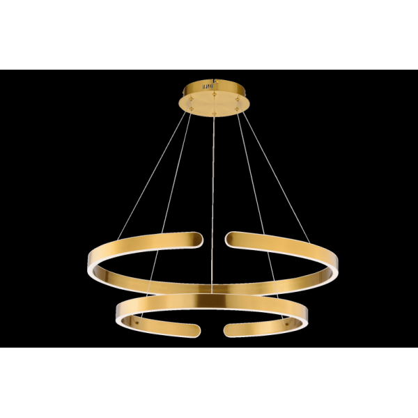 3003-DWS-60+80 BRASS (1) Люстра NW