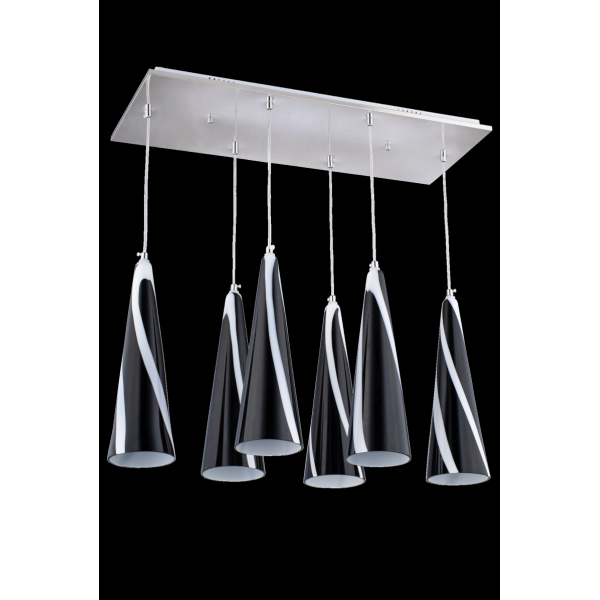 5067/6 BLACK (1) Люстра