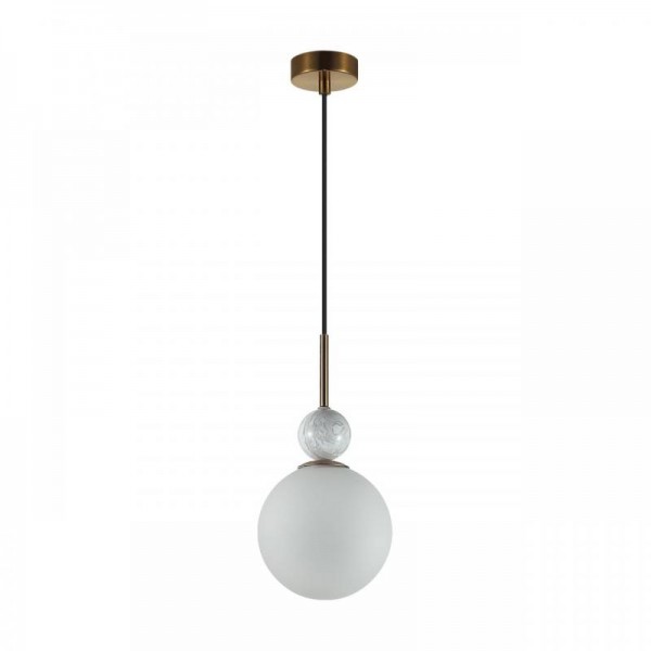4359/1A MIDCENT ODL26 Подвесной светильник  бронзовый/белый/камень/металл IP20 E14 40W  220-240V LOLLA